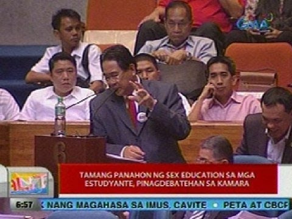 UB: Tamang panahon sa Sex Education sa mga estudyante, pinagdebatehan sa Kamara