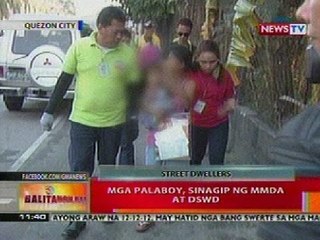 BT: Mga palaboy sa QC, sinagip ng MMDA at DSWD