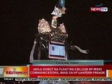 BT: Mala-robot na float ng College of Mass Communication, wagi sa UP Lantern Parade