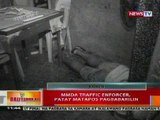 BT: MMDA traffic enforcer sa Maynila, patay nang pagbabarilin