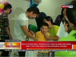 Download Video: BT: Rocco Nacino, pinasaya ang ilang batang may autism ngayong magpa-pasko