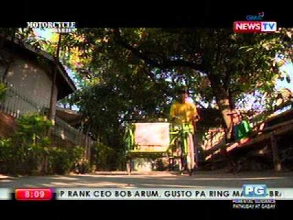 Motorcycle Diaries: Jimmy, a burn victim, refuses to give up