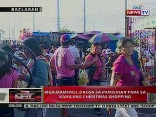 QRT: Mga mamimili, dagsa sa pamilihan para sa kanilang Christmas shopping