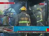 BP: 4 na tindahan, 2 bahay at isang truck sa Davao City, nasunog