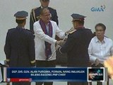 Saksi: Dep. Dir. Gen. Alan Purisima, pormal nang iniluklok bilang bagong PNP chief