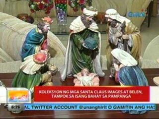 UB: Koleksyon ng Santa at Belen, tampok sa isang bahay sa Pampanga
