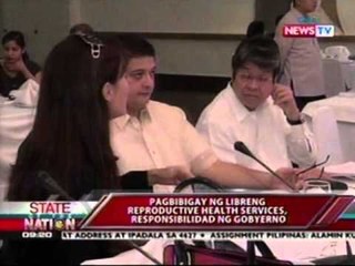SONA: Pinag-isa at final version ng RH   Bill, aprubado na sa bicam