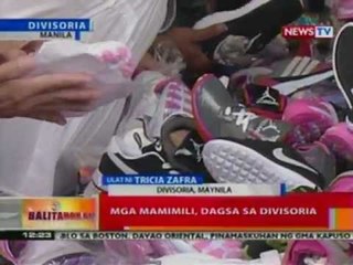 BT: Mga mamimili, dagsa sa Divisoria