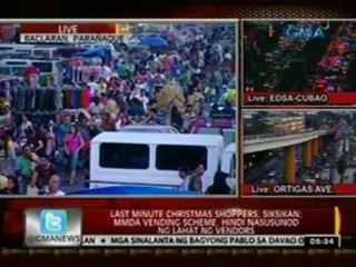 24 Oras: Last minute Christmas shoppers, siksikan
