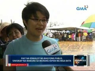 Saksi: Pait na dulot ng bagyong Pablo, sinisikap na mabura sa murang isipan ng mga bata sa Cateel
