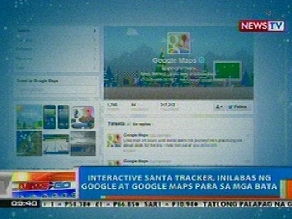 NTG: Interactive Santa tracker, inilabas ng Google at Google maps para sa mga bata