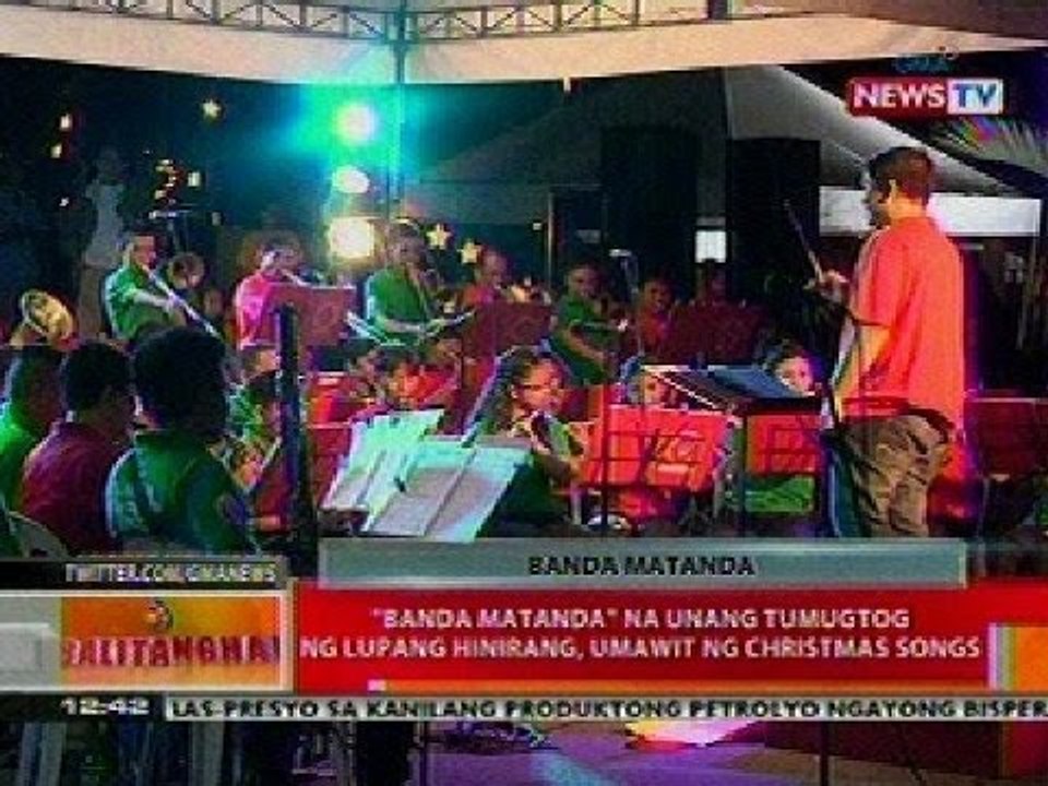 BT: 'Banda Matanda' na unang tumugtog ng Lupang Hinirang, umawit ng Christmas songs
