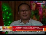 BT: Makabuluhang Pasko, hiling ni PNoy para sa mga Pilipino