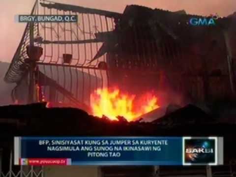 Saksi: Anggulong sky lantern ang sanhi ng sunog sa QC, sinisilip na rin daw ng BFP