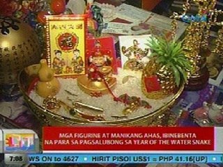 UB: Mga figurine at manikang ahas, ibinebenta na para sa pagsalubong ng Year of the Water Snake