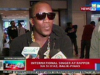 NTVL: International singer at rapper na si Iyaz, balik-Pinas