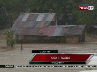 SONA: Baha sa ilang bahagi ng Iloilo, humupa na