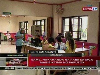 QRT: EAMC, nakahanda na para sa mga mabibiktima ng paputok