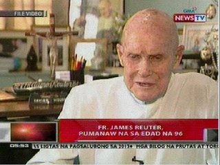 QRT: Fr. James Reuter, pumanaw na sa edad na 96