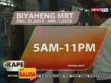 KB: Alamin ang MRT at LRT operating hour schedule ngayong araw