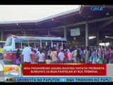 UB: Mga pasaherong magba-bagong taon sa probinsya, bumuhos sa mga pantalan at bus terminal