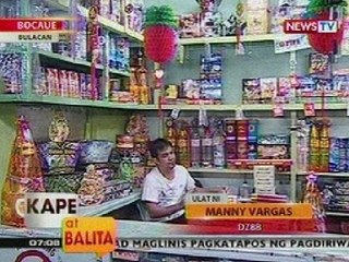 KB: Mga namimili ng mga paputok sa Bocaue, Bulacan, dumarami