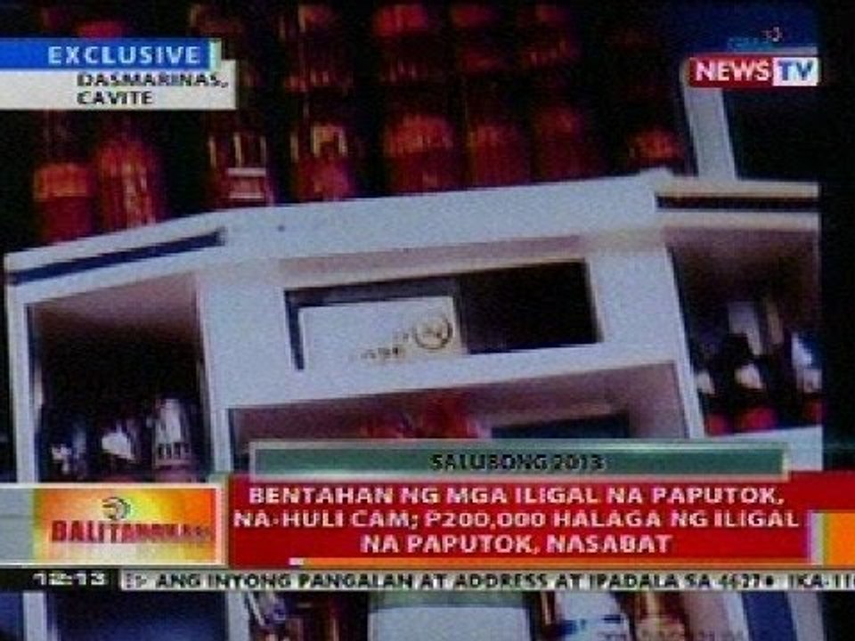 BT: Bentahan ng mga iligal na paputok sa Cavite, na-huli cam