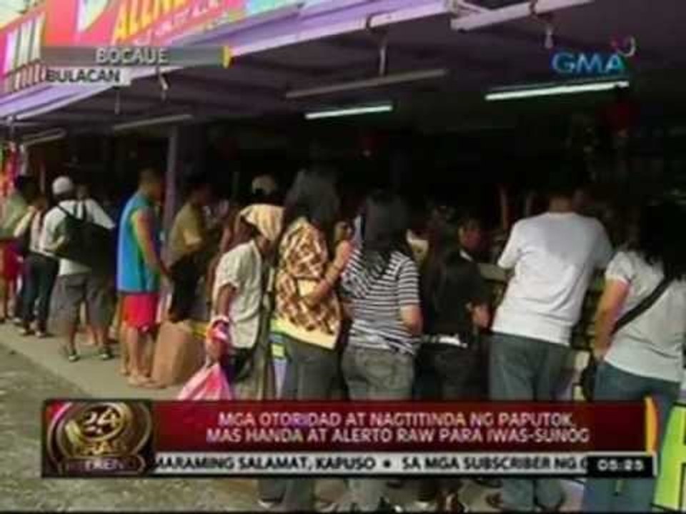 24 Oras: Mga otoridad at nagtitinda ng paputok mas handa at alerto raw para iwas-sunog