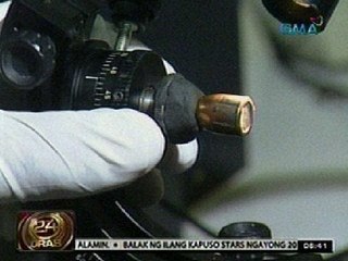 24 Oras:  Pagtukoy sa pinagmulan ng mga ligaw na bala, mabigat na misyon ng PNP