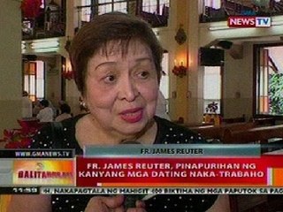 BT: Fr. James Reuter, pinapurihan ng kanyang mga dating naka-trabaho