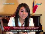 24 Oras:  Suspended Gov. Gwen Garcia, inaantay kung maglalabas ng TRO ang Court of Appeals