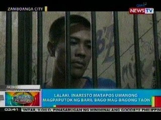 BP: Lalaki, inaresto matapos umanong magpaputok ng baril