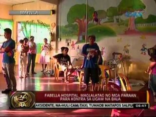 24 Oras: Ligaw na bala, muntik nang tumama sa batang pasyente sa Dr. Jose Fabella Memorial Hospital