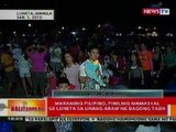 BT: Maraming pilipino, piniling mamasyal sa Luneta sa unang araw ng bagong taon
