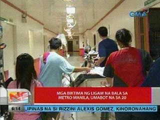 UB: Mga biktima ng ligaw na bala sa Metro Manila, umabot na sa 20