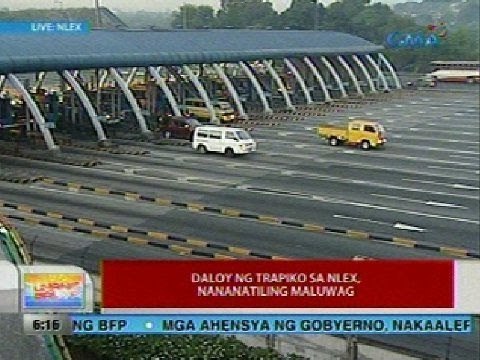UB: Daloy ng trapiko sa NLEX, nananatiling maluwag