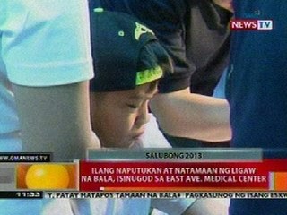 BT: Ilang naputukan at natamaan ng ligaw na bala, isinugod sa EAMC