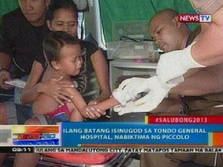 NTG: Ilang batang isinugod sa Tondo General hospital, nabiktima ng piccolo