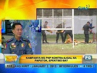 Talakayan with Igan: Kampanya ng PNP kontra-iligal na paputok, epektiba ba?