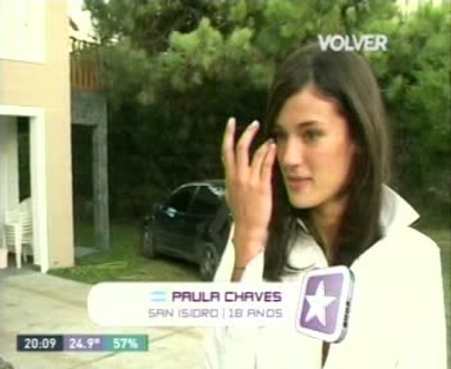 Paula en Súper M programa 13 - 14 de Enero