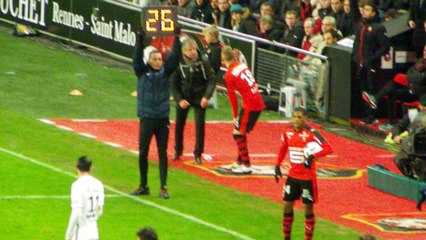 14/01/17 : SRFC-PSG : changement Prcic / Henrique (85')