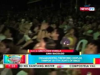 BP: Enggrandeng fireworks display, tampok sa 5th Lights of Bago