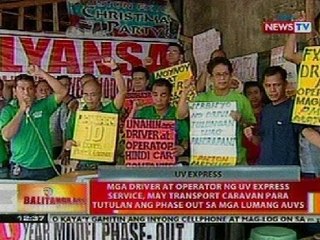 BT: Drivers at operator ng UV Express Service, tinututulan ang pag-phase out sa mga lumang AUVs