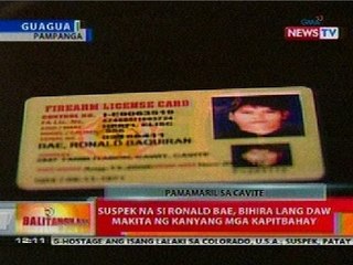 BT: Suspek na si Ronald Bae, bihira lang makita ng mga kapitbahay sa Pampanga
