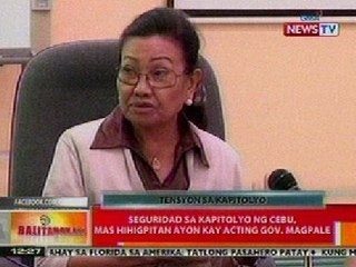 BT: Seguridad sa Kapitolyo ng Cebu, mas hihigpitan ayon kay acting Gov. Magpale