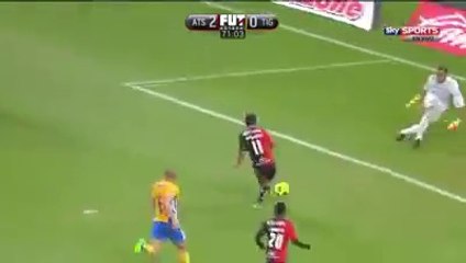 Goal Alustiza Atlas 2-0 Tigres . 15.01.2017