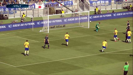 PES2017 Japan vs Brazil FIFA World Cup Knockout round 1st