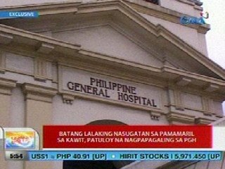 UB: Exclusive: Batang lalaking nasugatan sa pamamaril sa Kawit, patuloy na nagpapagaling sa PGH