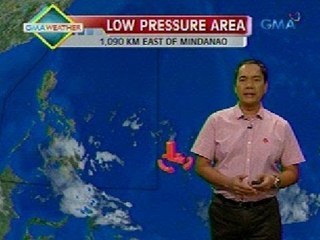 UB: Panibagong LPA sa labas ng PAR, namataan ng PAGASA