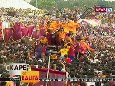 KB: Pagsampa sa Andas ng Poong Nazareno, hindi madali